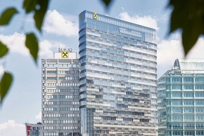 Aussenansicht Raiffeisenhaus Wien