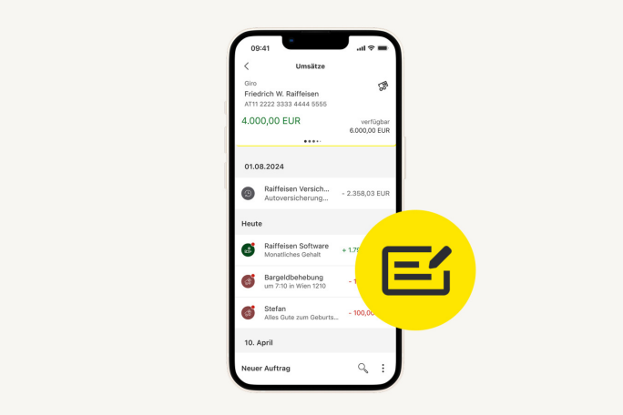 Stage-Image - Kontouebersicht-Screen-Mein-ELBA-App